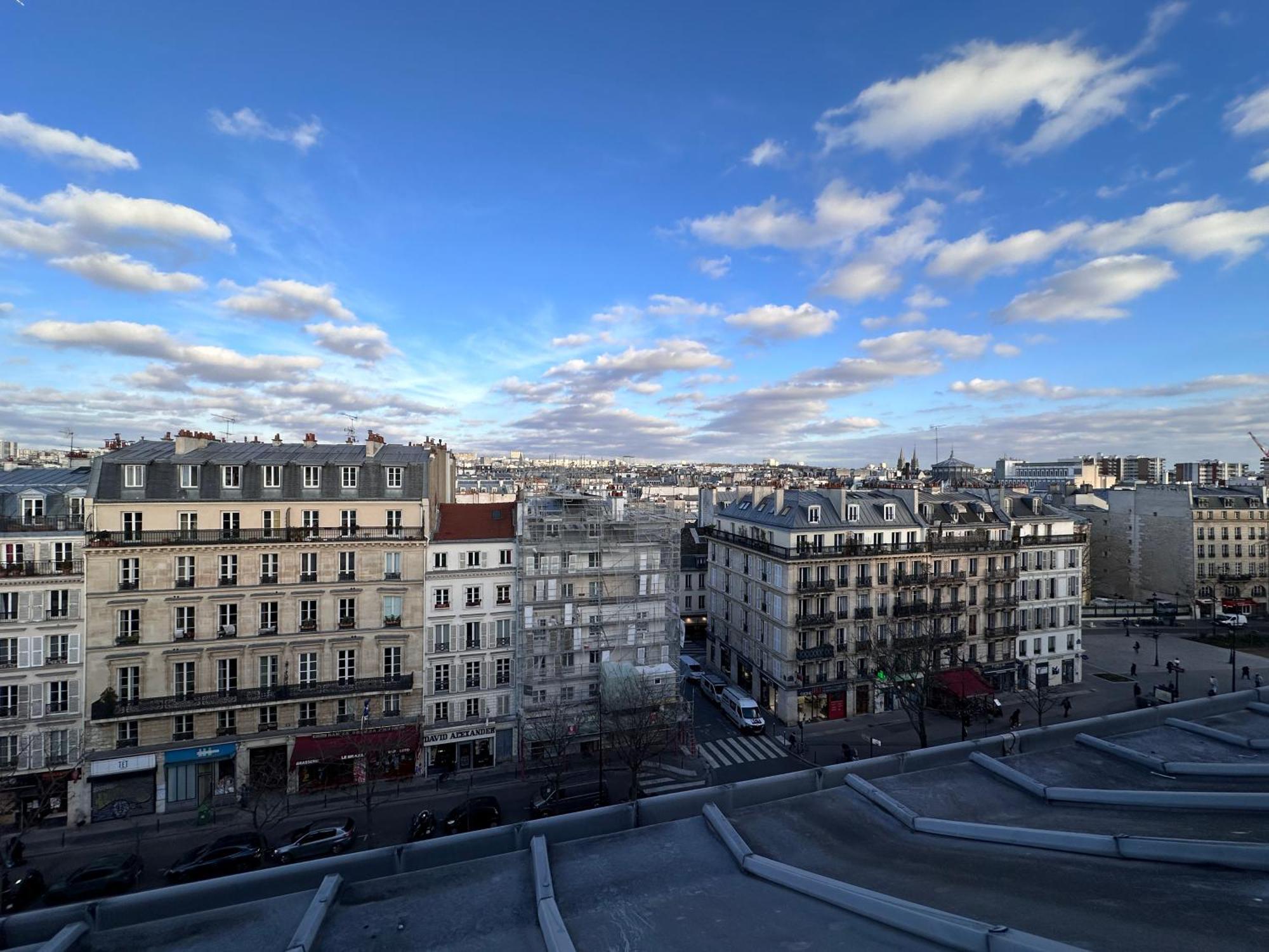 Ferienwohnung Marais Rooftop Studio - Metro Filles Du Calvaire Paris Exterior foto