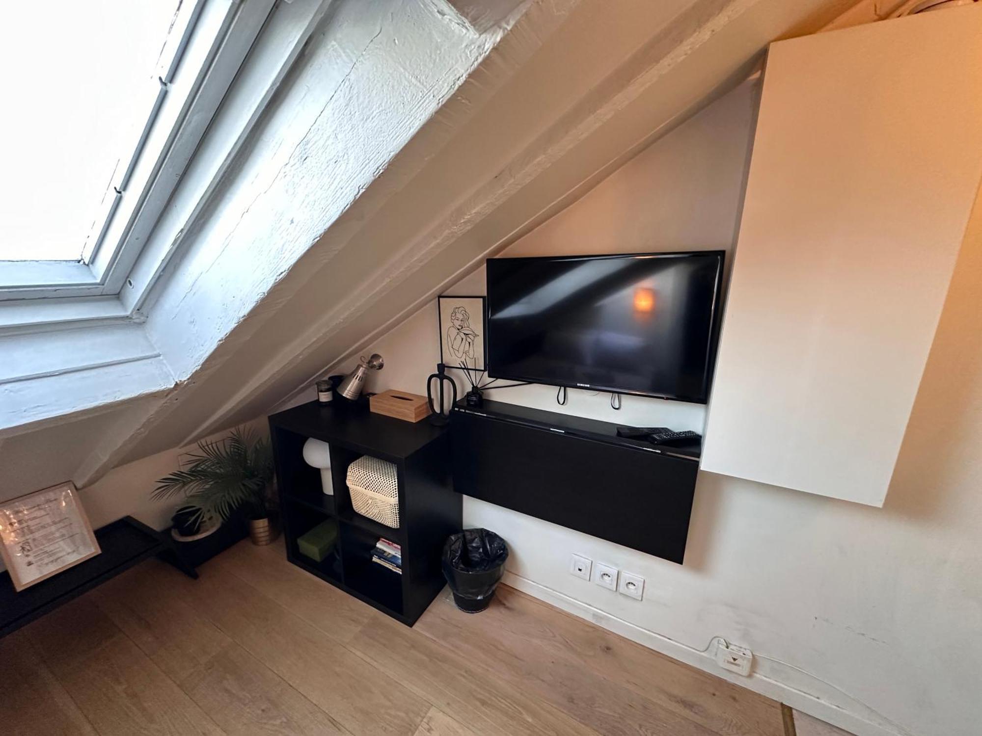 Ferienwohnung Marais Rooftop Studio - Metro Filles Du Calvaire Paris Exterior foto
