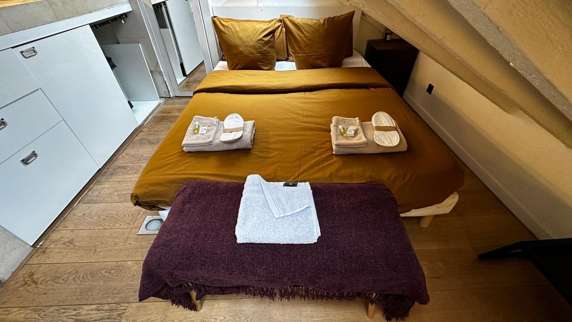 Ferienwohnung Marais Rooftop Studio - Metro Filles Du Calvaire Paris Exterior foto